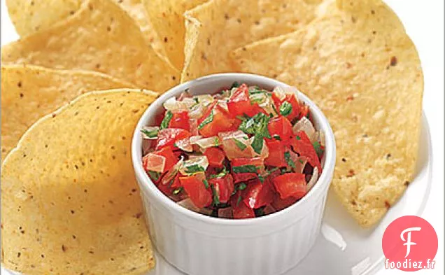 Salsa de Tomates Maison avec Frites