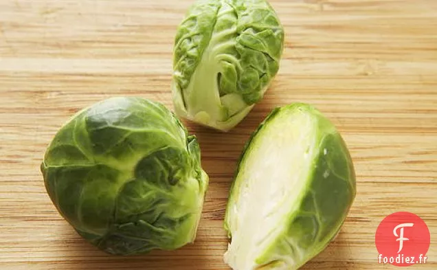 Bacon aux Agrumes Choux de Bruxelles