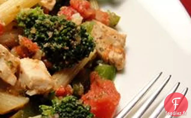 Pâtes, Brocoli et Poulet