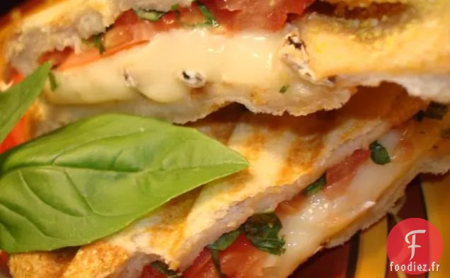 Bruschetta aux Tomates et Basilic