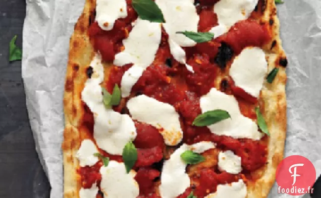 Pizza Tomate et Basilic