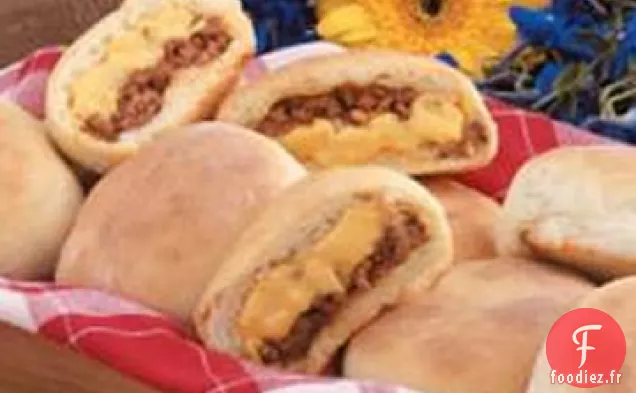 Brioches au Cheeseburger