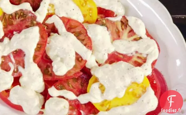 Salade de Fromage Bleu et Tomates