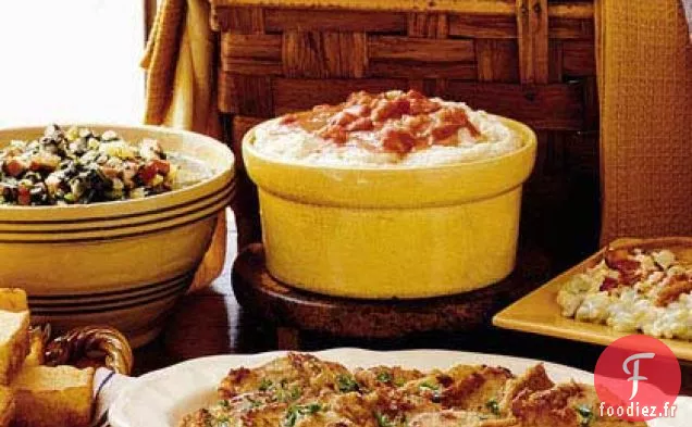 Purée de Pommes de Terre à la Sauce Tomate