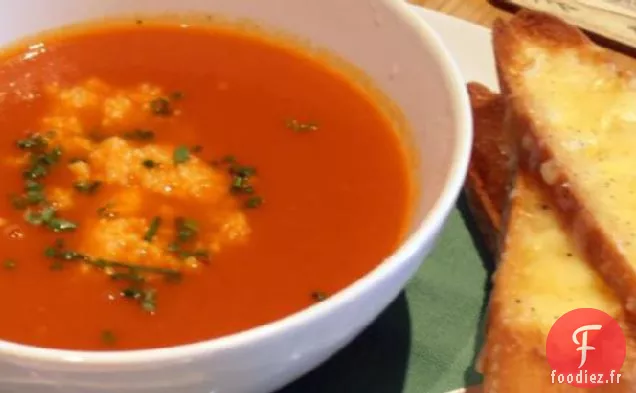 Soupe de Tomates et Couscous