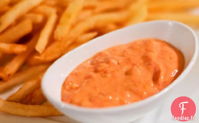 En sauce: Tomate Séchée au Soleil et Mayo à l'Ail Rôti