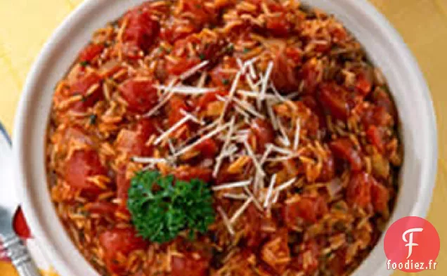 Risotto aux Tomates en quelques Minutes
