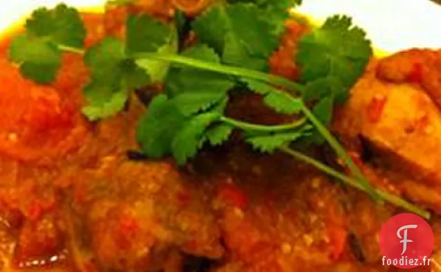 Poulet aux Tomates Épicées (Ayam Masak Merah)