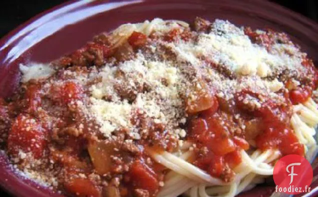 Sauce Tomate à la Viande (Moins) - Style Sicilien