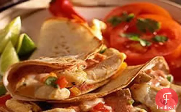 Quesadillas au Poulet du Sud-Ouest