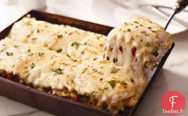 Lasagne au Poulet Blanc Crémeux et aux Artichauts