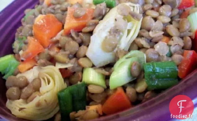 Salade de Lentilles Facile Et Chaude