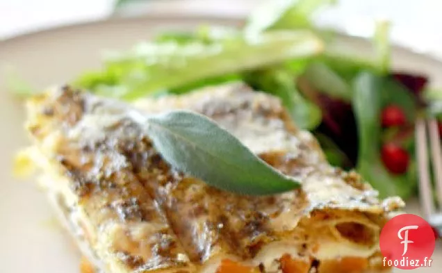 Lasagne Au Chou De Bruxelles Et À La Courge Musquée
