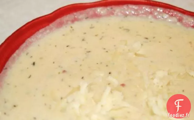 Soupe Crémeuse d'Asiago et d'Artichauts