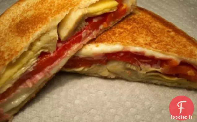 Sandwich au Fromage Grillé Antipasto
