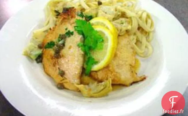 Poulet Aux Artichauts au Citron