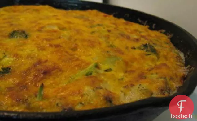 Frittata d'Artichaut et Brocoli / Quiche sans Croûte