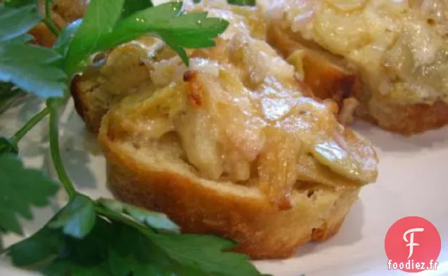 Bruschetta aux Artichauts