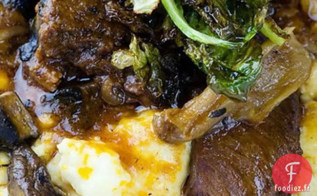 Côtes Braisées À La Polenta Au Mascarpone