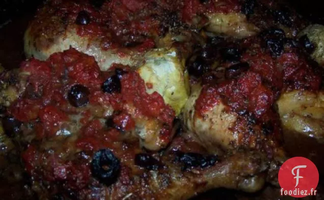 Poulet au Citron Grec Cuit au Four