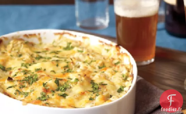 Trempette aux artichauts avec Fontina