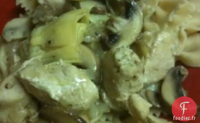 Casserole d'Artichauts au Poulet