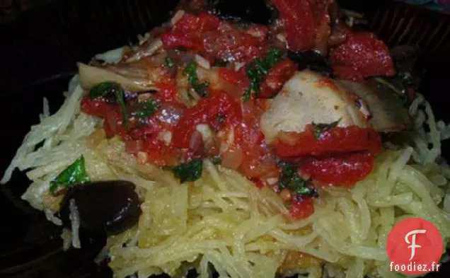 Sauce Marinara aux Artichauts et aux Olives