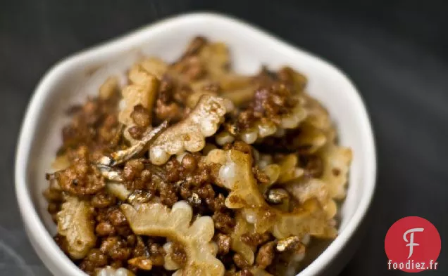 Melon Amer Au Porc Et Sauce Aux Haricots Noirs