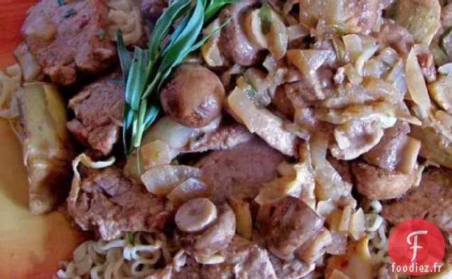 Porc aux Artichauts et Champignons