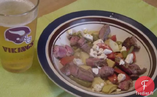 Salade de Steak Méditerranéen Solo