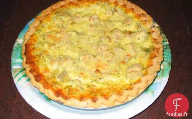 Quiche aux Artichauts et Tomates Séchées