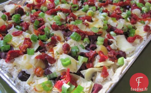 Carrés aux œufs et aux artichauts (cuire au four)