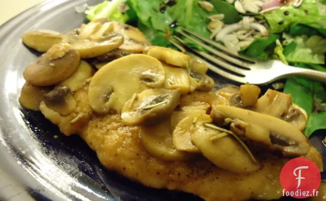 Poitrines De Poulet de Base Avec 4 Garnitures de Variation