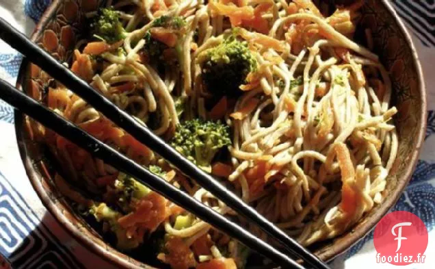 Sauté de Brocoli Épicé et de Nouilles Soba