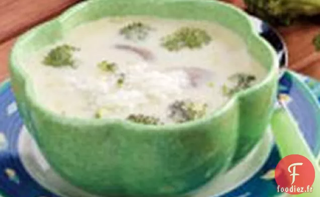 Soupe d'Orge au Brocoli