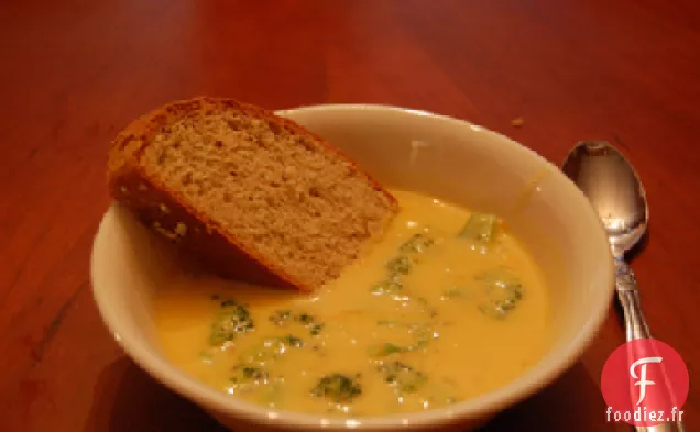 Soupe au Brocoli et au Fromage