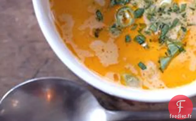 Soupe de Poulet Thaï Sans Gluten