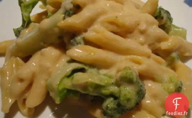 Penne à la Sauce Crémeuse au Fromage à l'Ail (Ww)