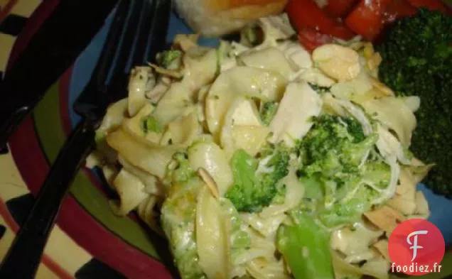 Cuisson au Brocoli au Poulet Crémeux