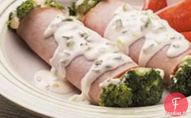 Rouleaux de Dinde au Brocoli