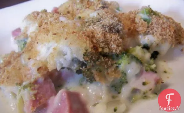 Gratin de Brocoli et Jambon
