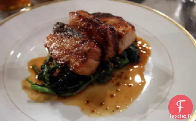 Porc à l'Asiatique et Brocoli en Sauce à l'Ail