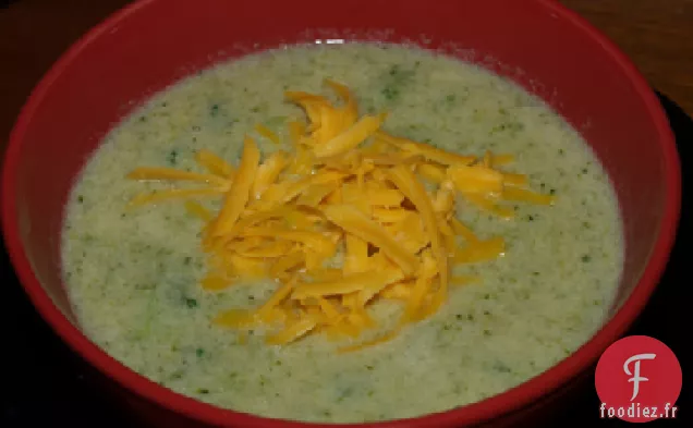 Soupe de Brocoli au Fromage