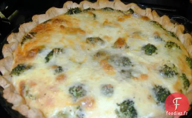 Saucisse italienne - Quiche au Brocoli