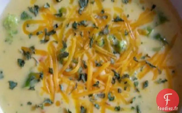 Soupe au Brocoli au Fromage :)