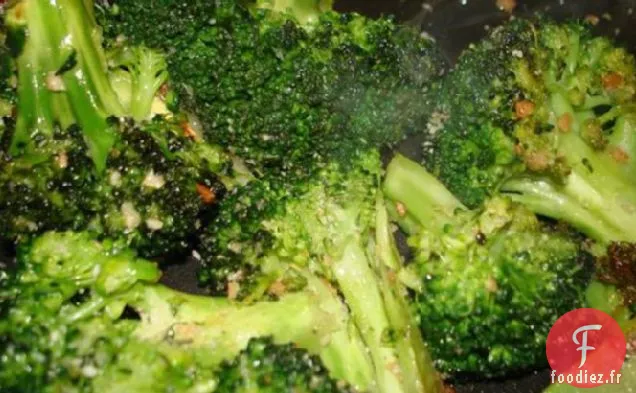 Brocoli aux Miettes de Citron et d'Ail