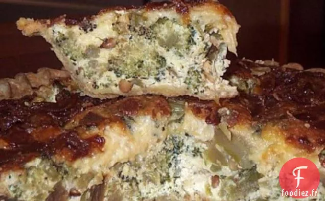 Brocoli Rôti, Quiche au Bacon