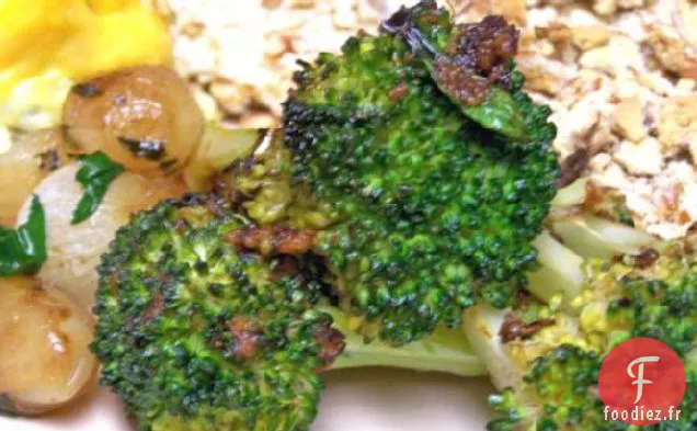 Brocoli Rôti Au Beurre D'Ancho