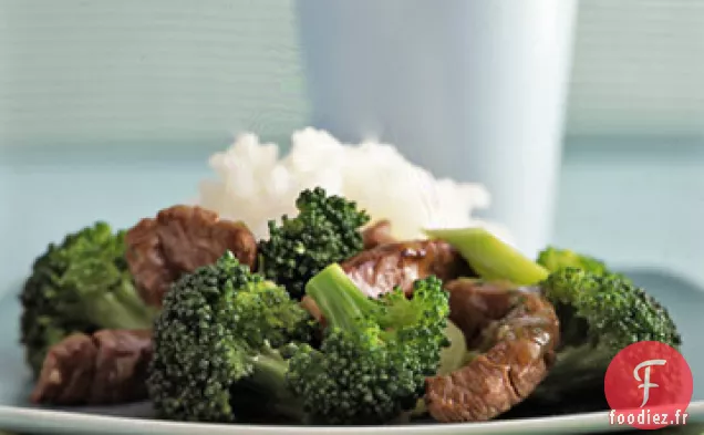 Boeuf au Sésame et Brocoli