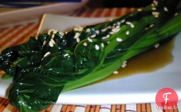 Brocoli À l'Ail et au Vin Blanc